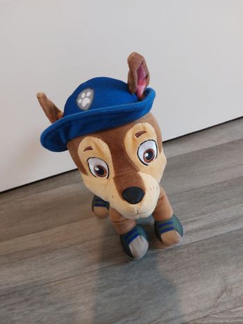 Peluche chase pat patrouille 28 cm