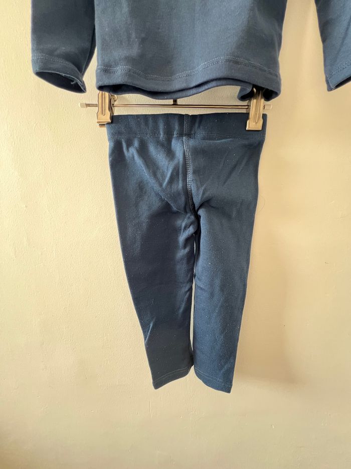 Ensemble chaud bleu - photo numéro 6