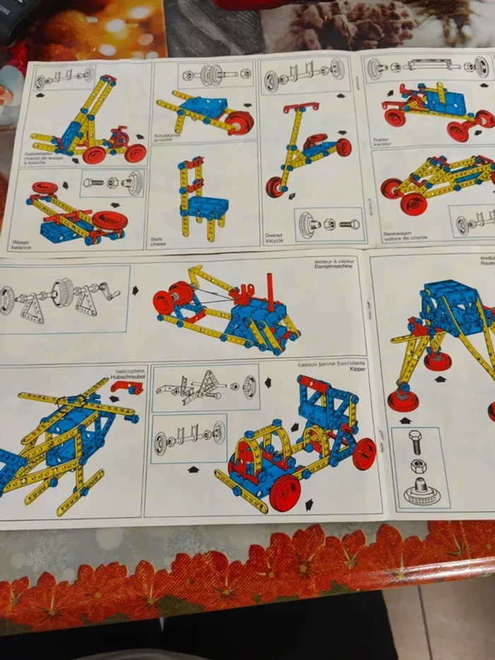 Notices 1 et 2 Meccano Junior - photo numéro 3