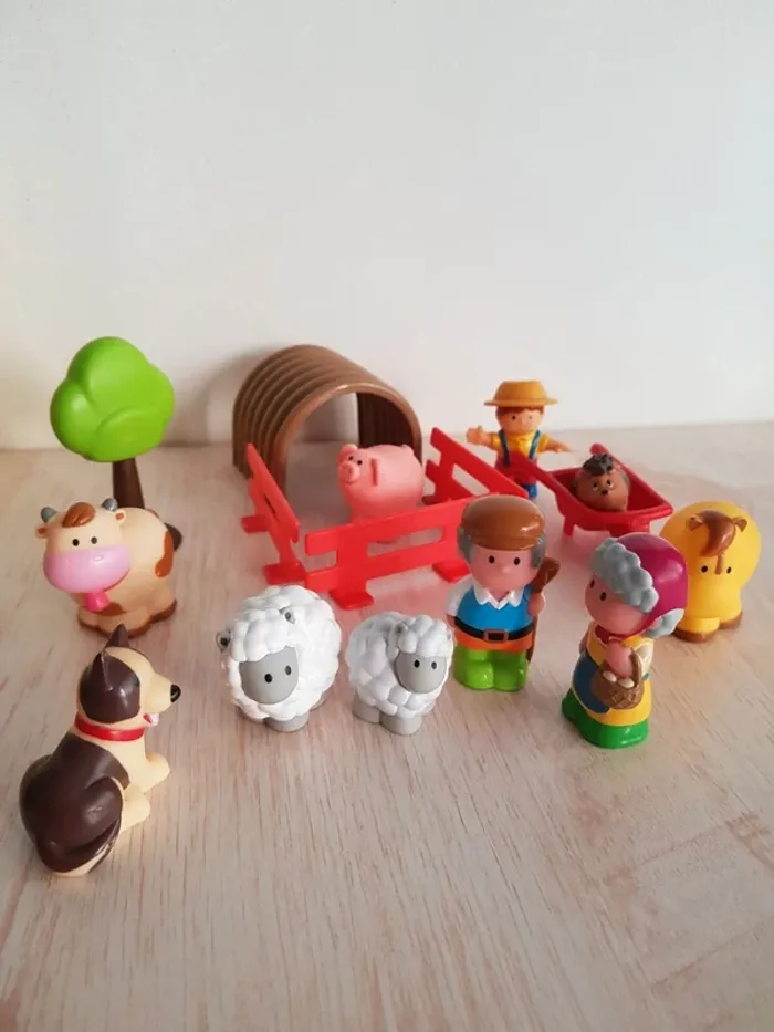 Maison, figurines et animaux de la ferme Oxybul - photo numéro 8