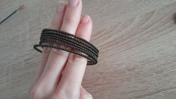 Magnifique lot 6 bracelets vintage ouvragés - photo numéro 4