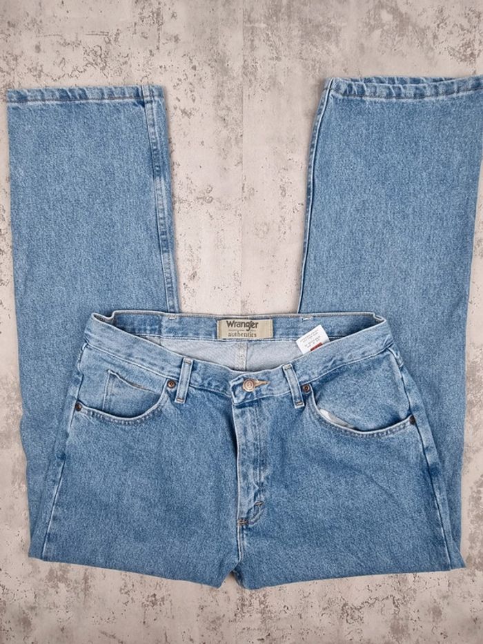 Jeans Wrangler bleu – Taille 34x29 Hommes (mesures en photos) - photo numéro 2