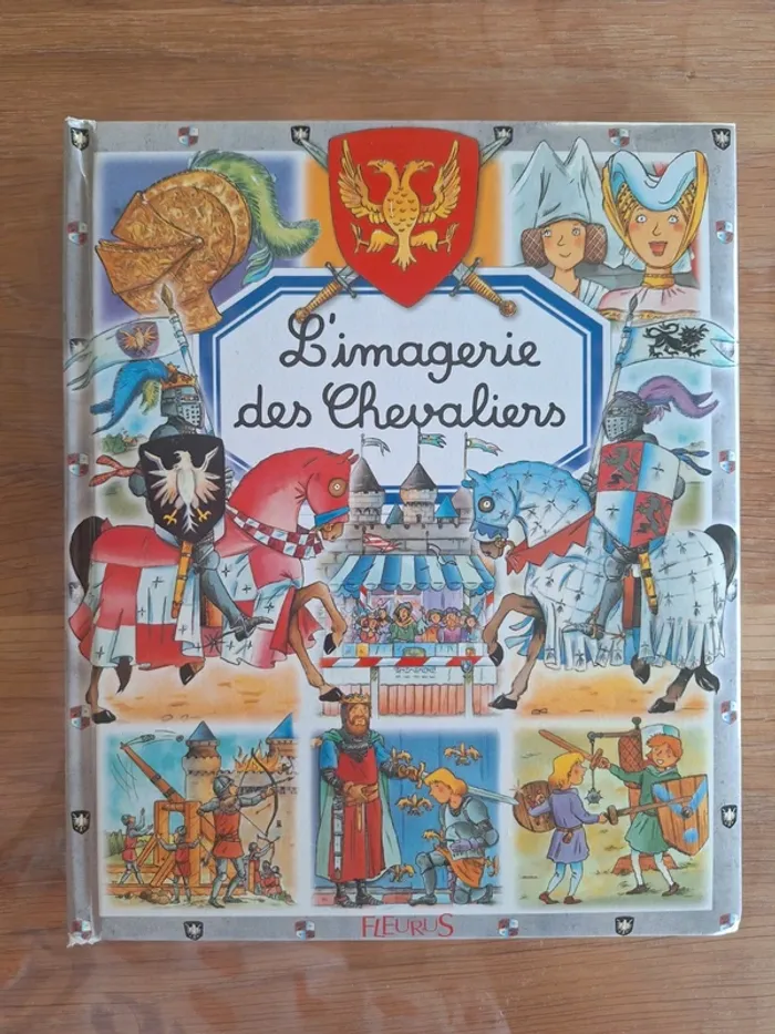 Livre l'imagerie des chevaliers