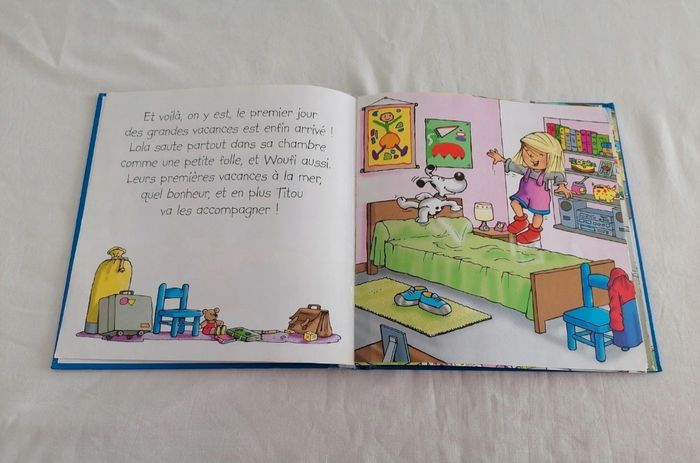 Livre les aventures de Lola et woufi vive les vacances! - photo numéro 4