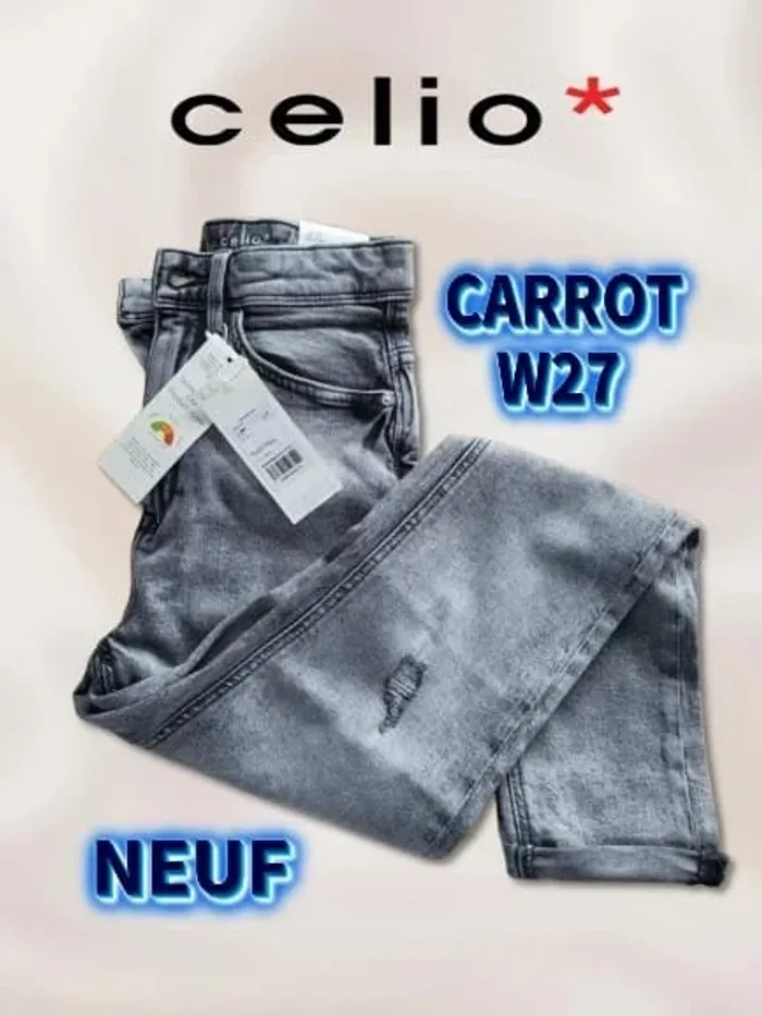 ๐ฆ Jean Celio W27 coupe Carrot Neuf