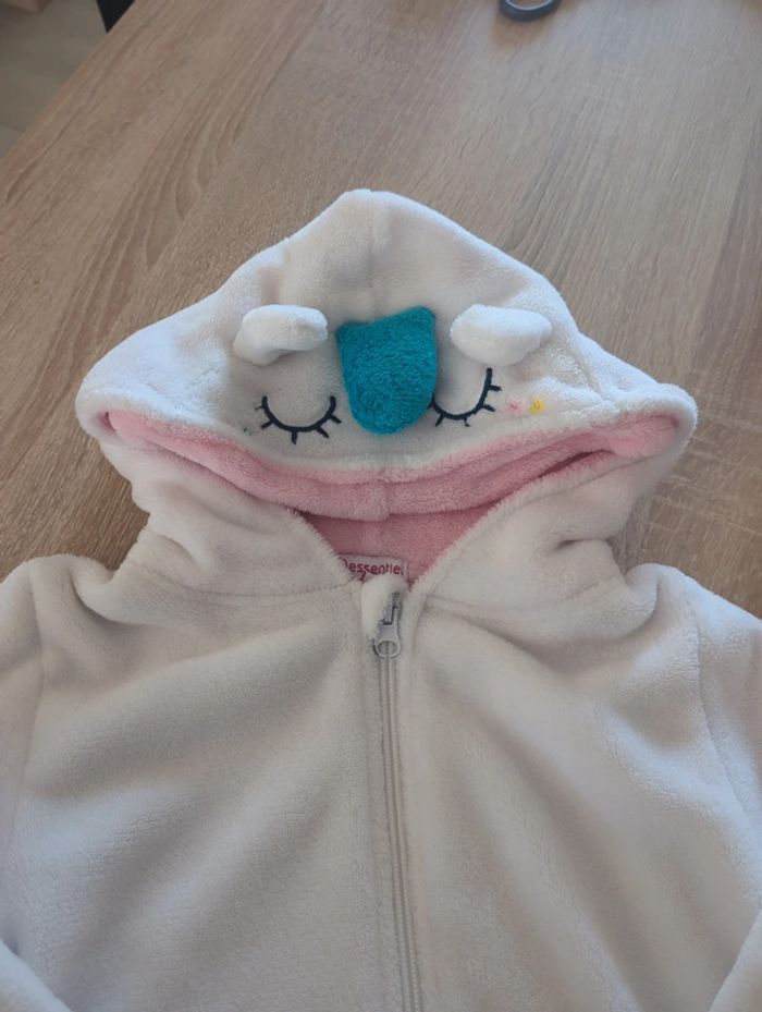 Sweat capuche licorne - photo numéro 2
