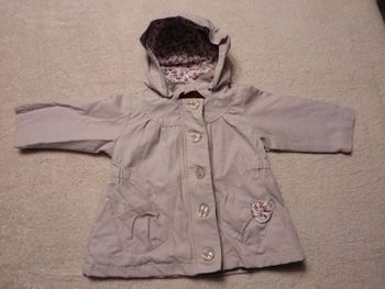 Manteau Vertbaudet 9-12 mois (réf perso F-A49)(familleac72)