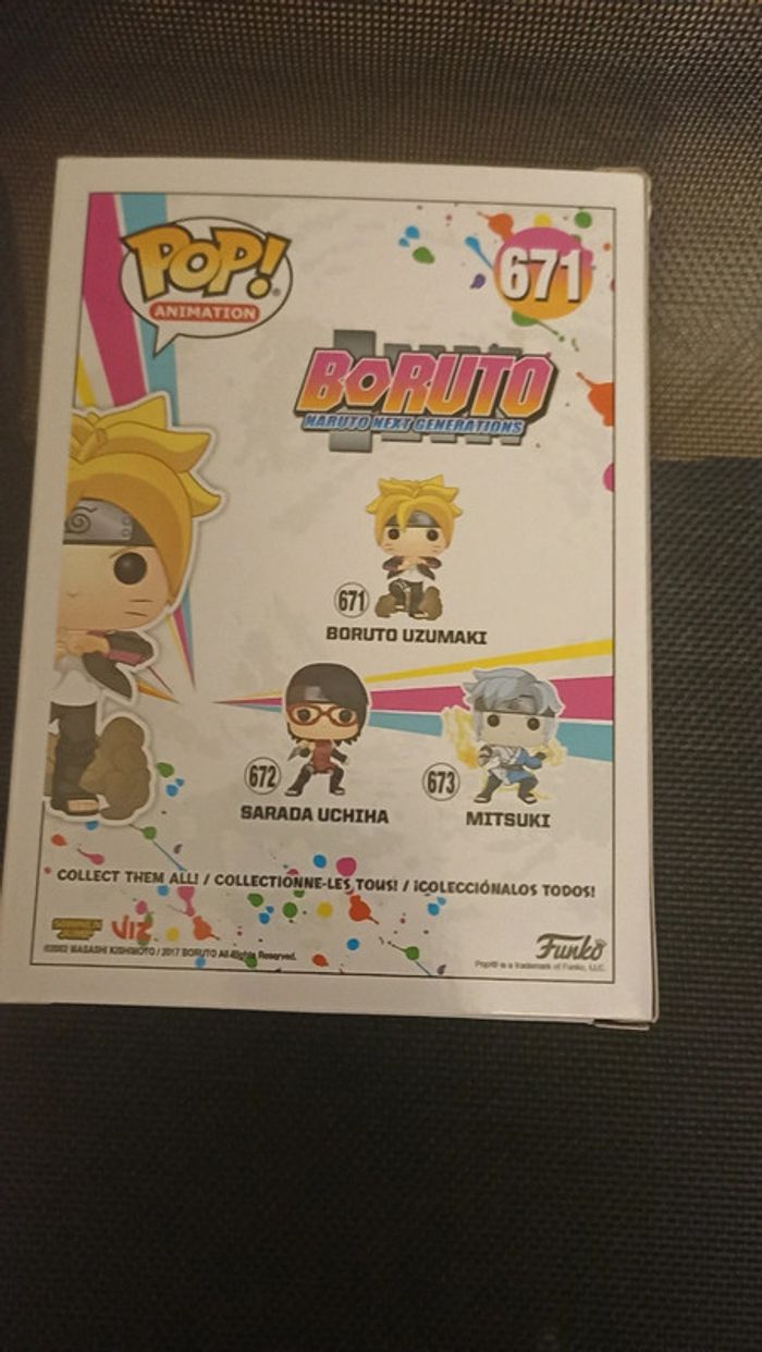 Funko pop Boruto Uzumaki neuf - photo numéro 2