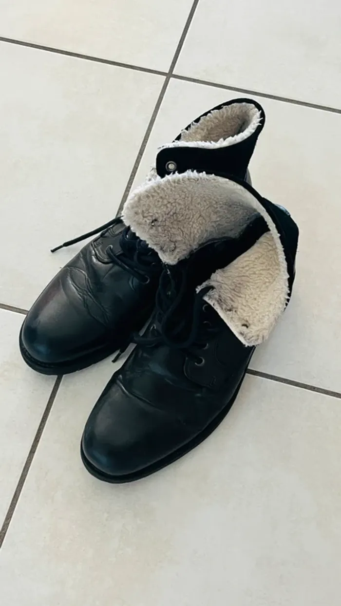 Bottines en cuir Bocage
