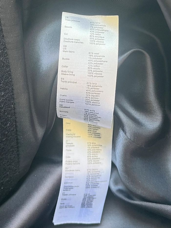 Duffle-Coat en laine Claudie Pierlot T-36 - photo numéro 5