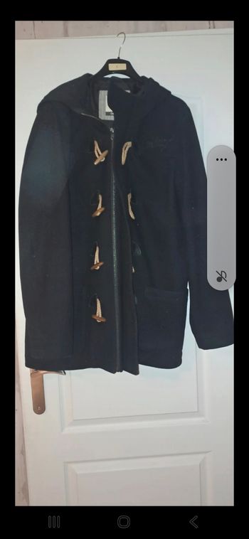 Duffle coat bleu marine homme Kaporal