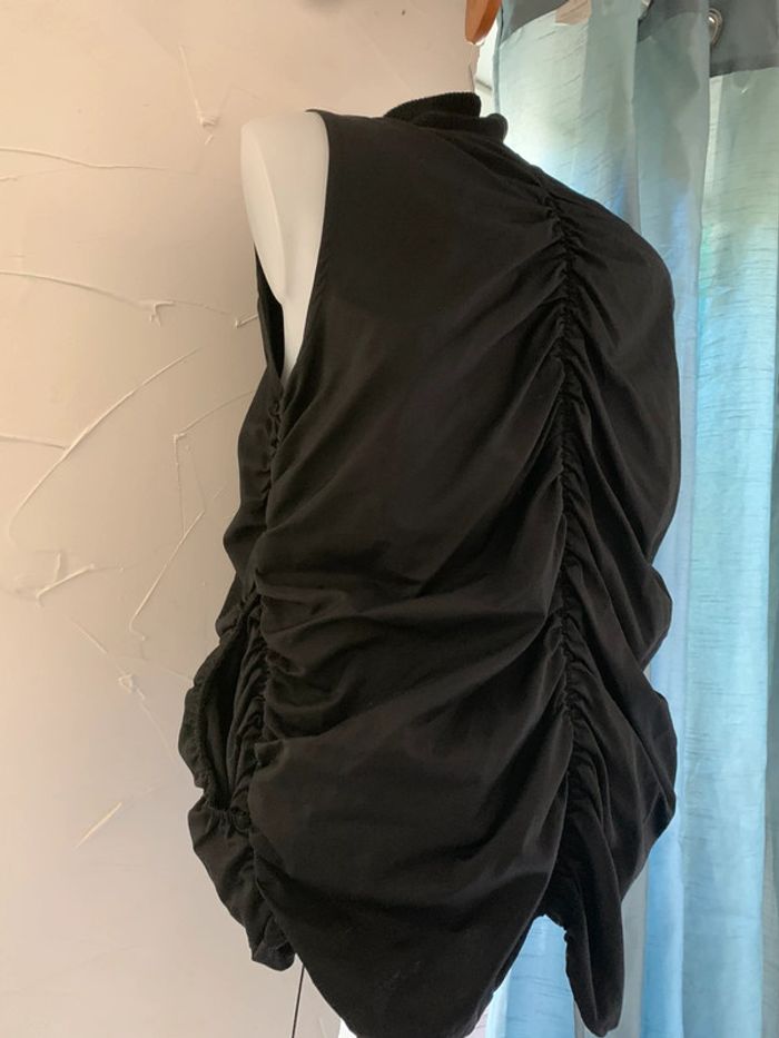 Veste sans manches Derhy taille 38 noire - photo numéro 10