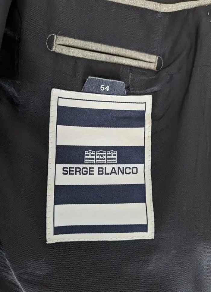 Veste grise - Serge Blanco - taille 54 - photo numéro 4