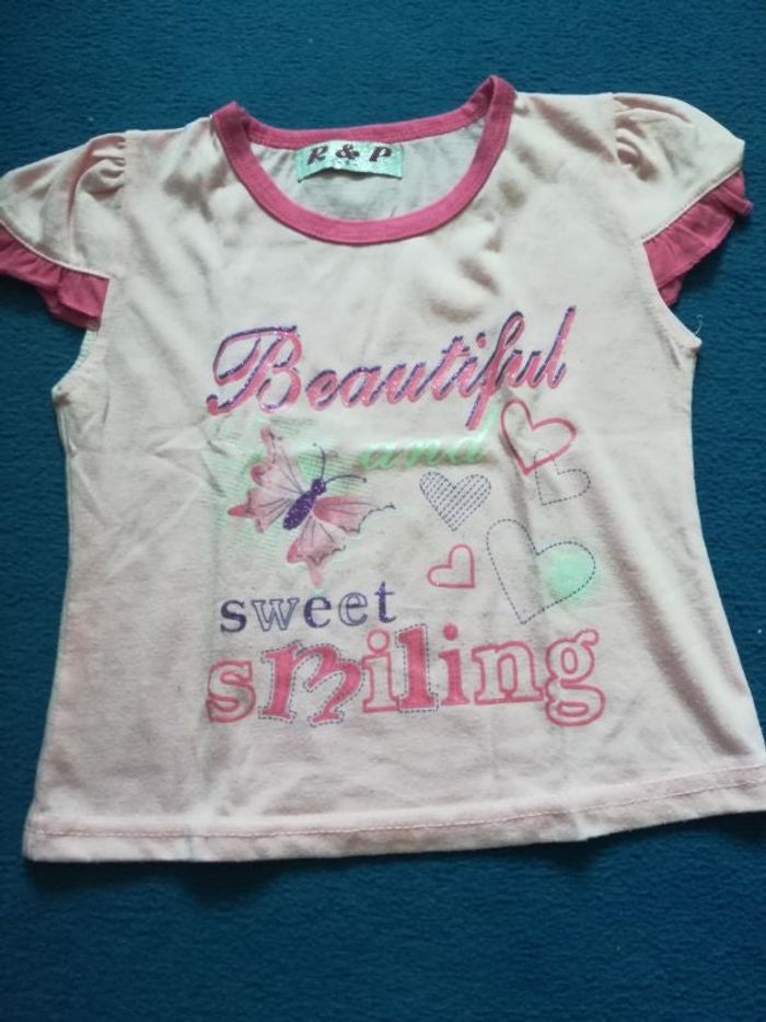 Tee-shirt fille 3 ans