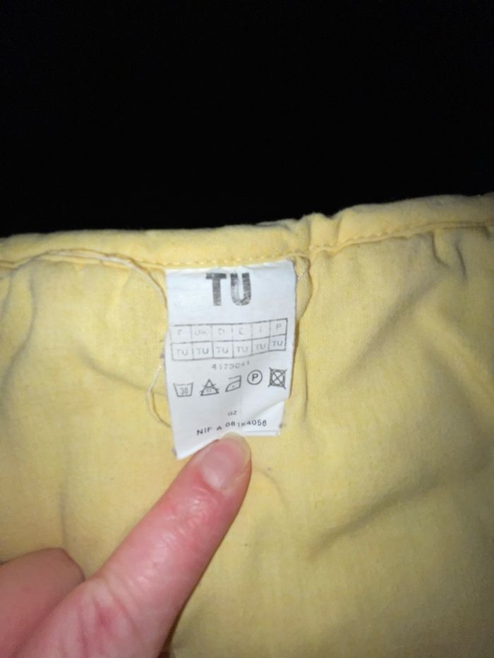 Tour de lit jaune à rayures et animaux – Alphabet - photo numéro 4