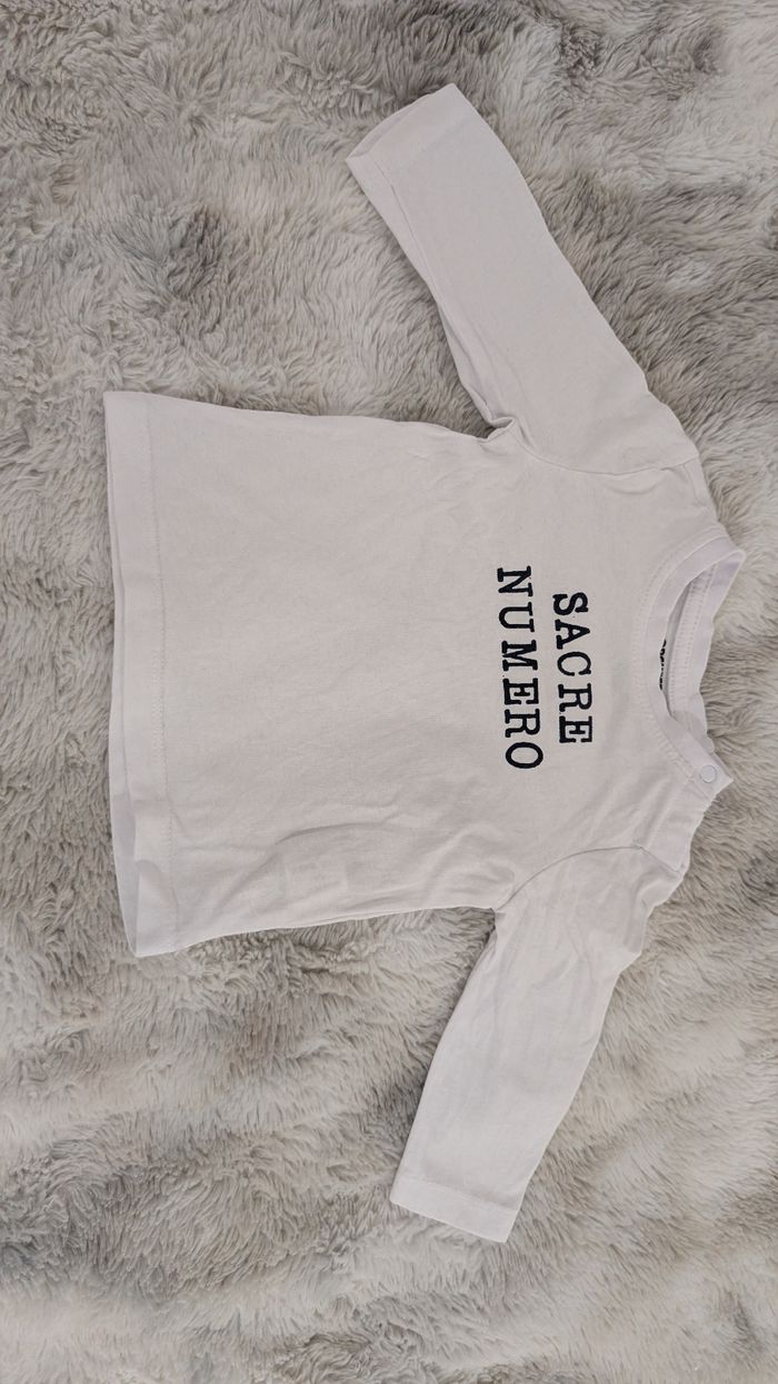 T-Shirt manches longues Orchestra taille 3 mois