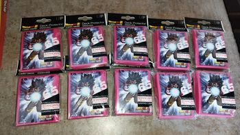 Lot 650 Sleeve Ultra Pro Dragon Ball GT Super Goku SS4 SSj4 rangement carte card
