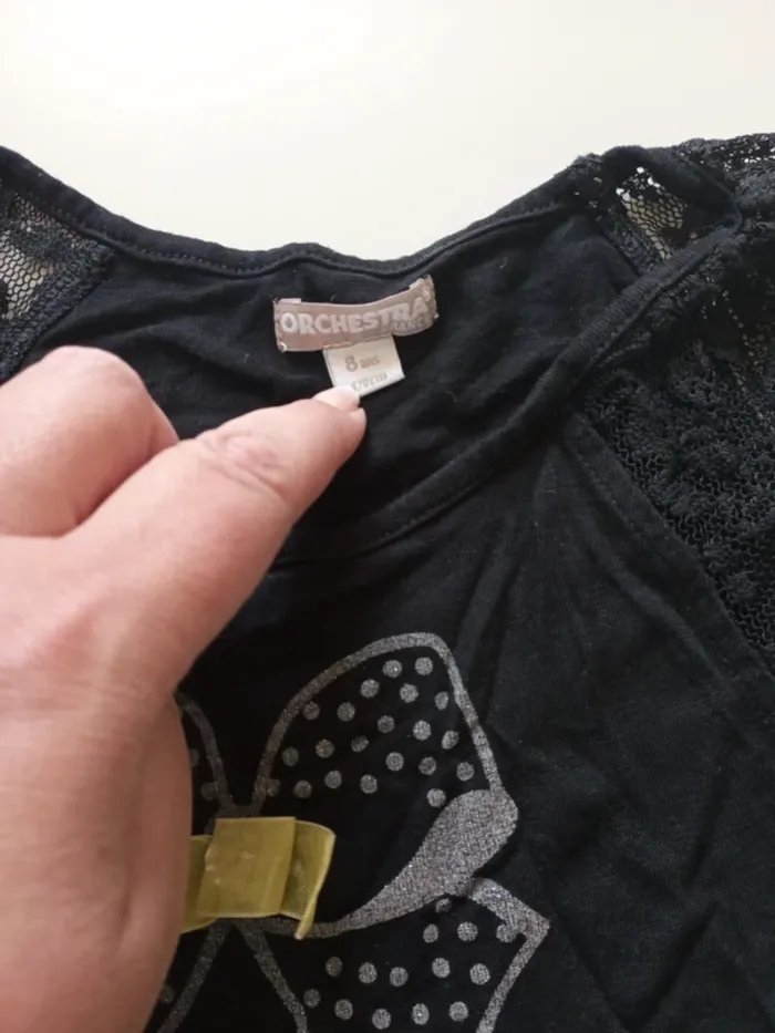 Robe été 8 ans orchestra mignonne - photo numéro 4