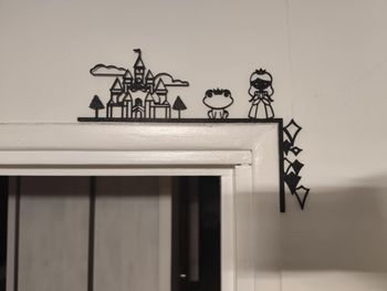 décoration murale princesse