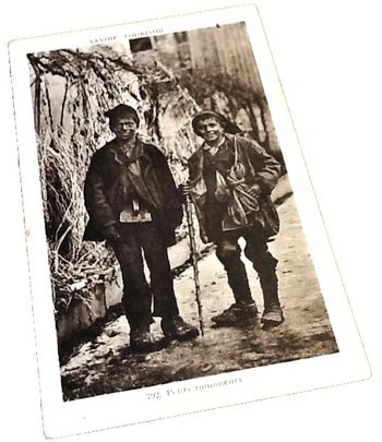 Carte postale ancienne  Savoie Tourisme  Petits ramoneurs 