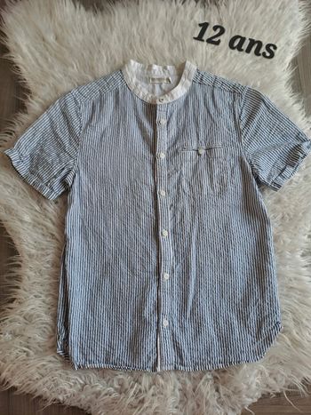 Chemise manches courtes orchestra 12ans