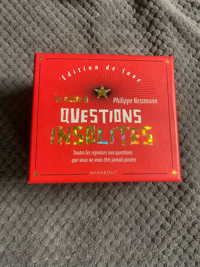 Jeu de société questions insolites