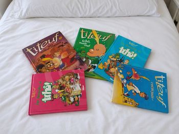 Lot de bd titeuf 