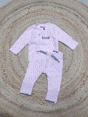 Ensemble haut manches longues et pantalon Dirkje 1 mois