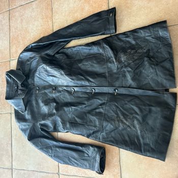 Veste simili cuir en 38