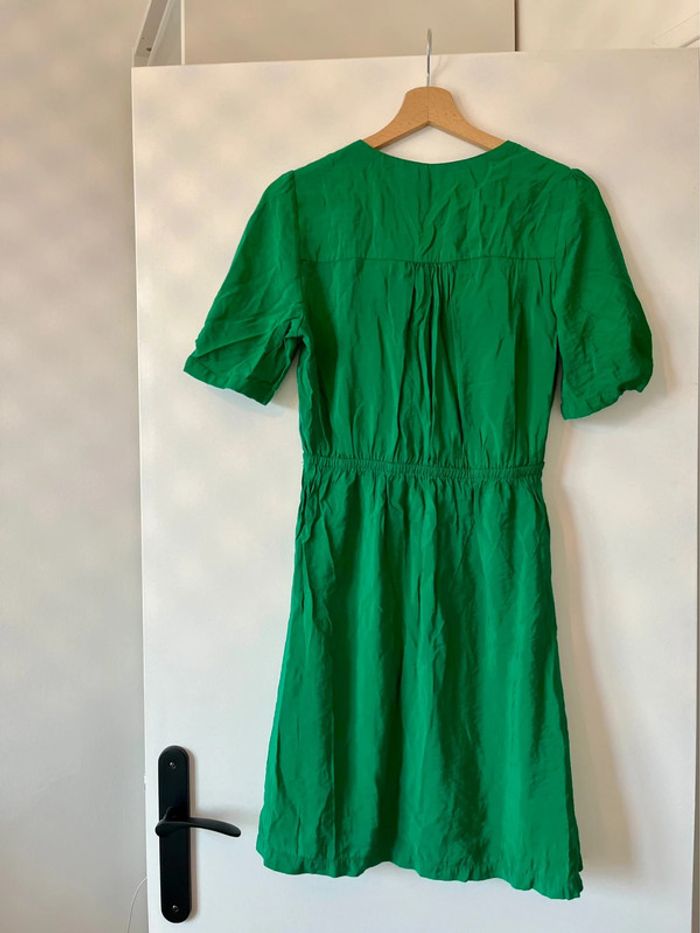 Robe Naf Naf taille 40 verte - photo numéro 4