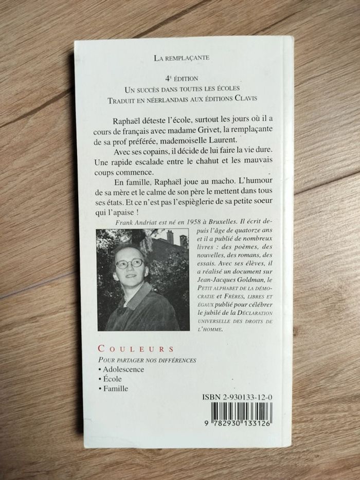 Roman : "La remplaçante" - photo numéro 2