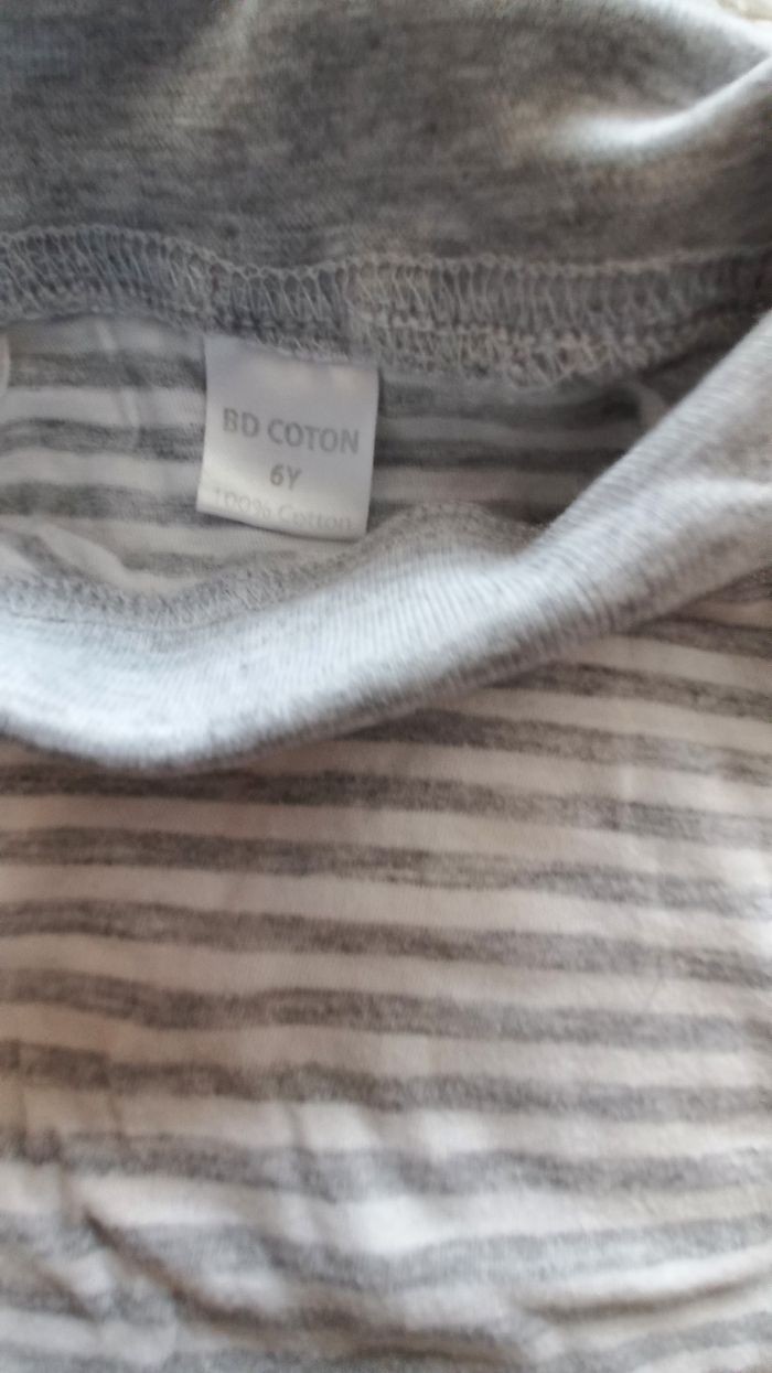 Sous pull col roulé fille 6 ans - photo numéro 2