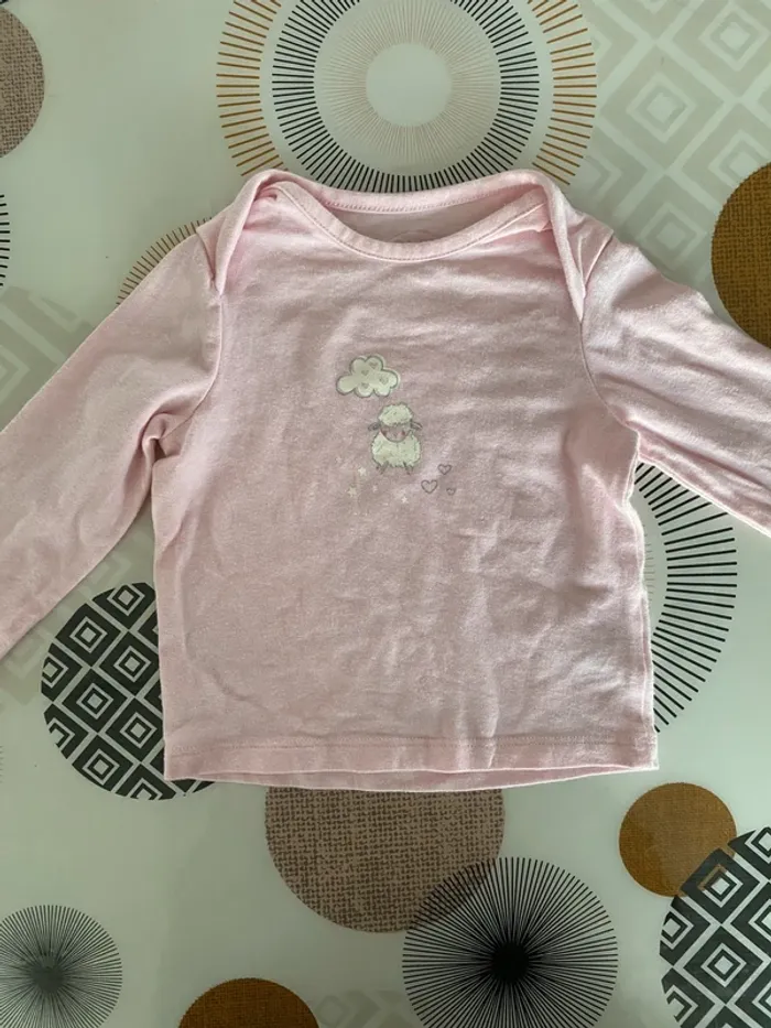 t-shirt manches longues fille