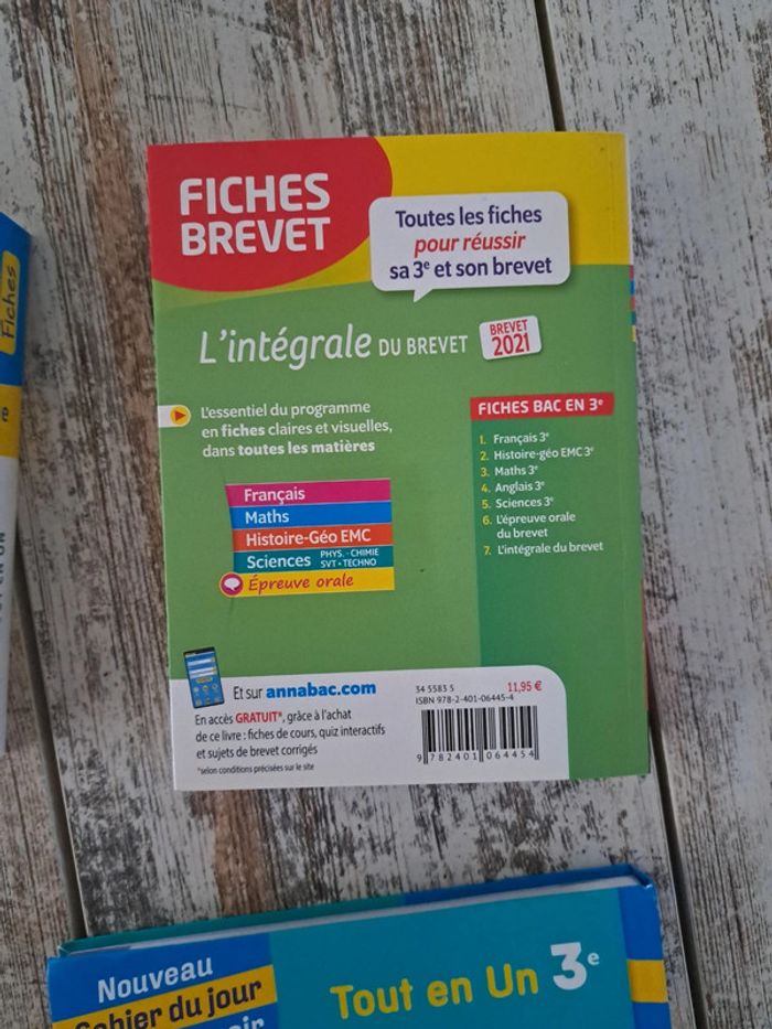 Lot de 3 livres spécial brevets - photo numéro 4