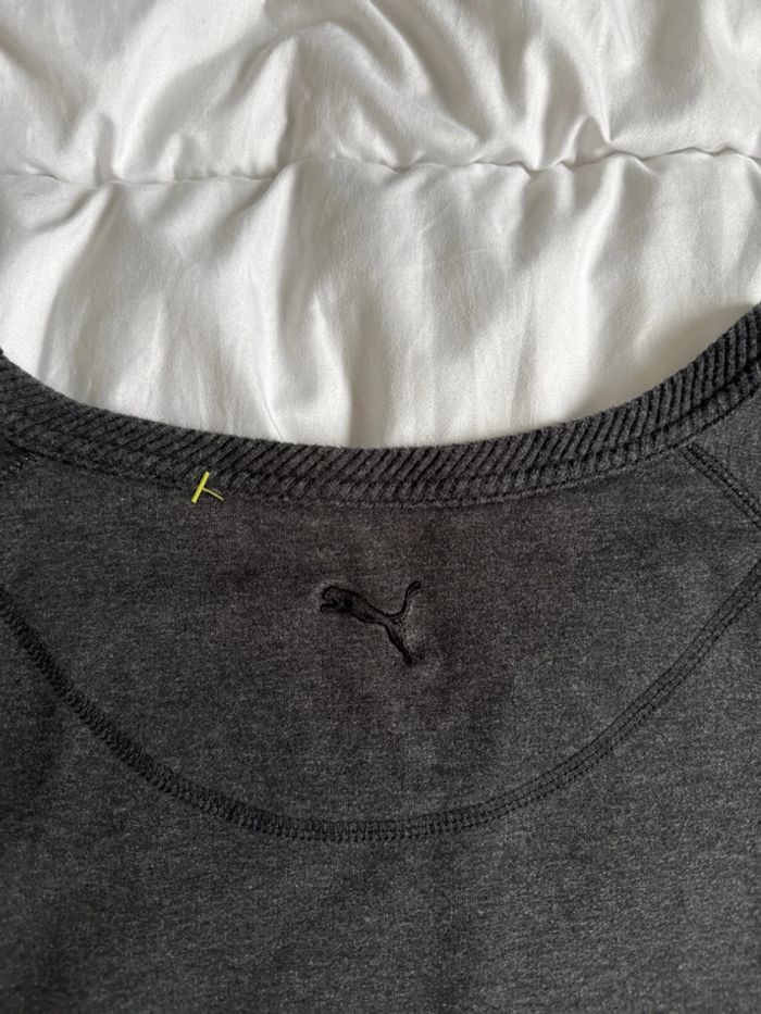 Sweat femme Puma gris anthracite - Taille M - photo numéro 7