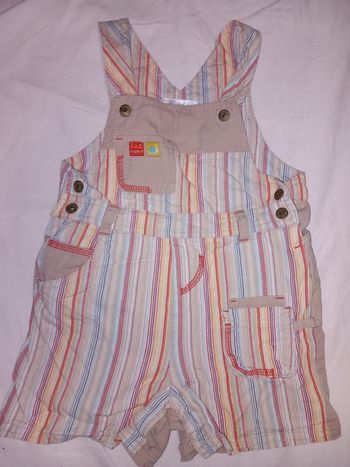 Salopette short 18 mois