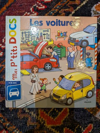 Livre Les voitures Mes p'tits DOCS