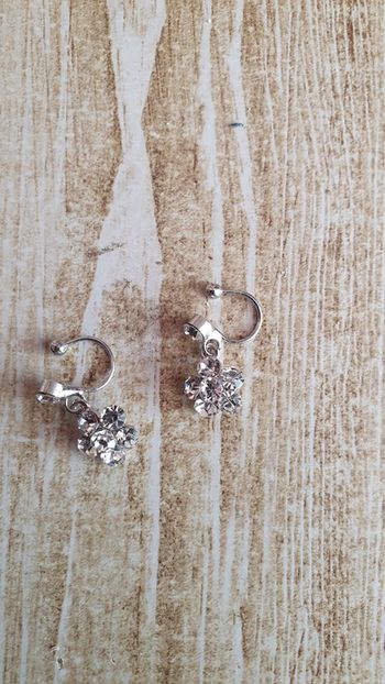 Boucle d'oreilles fermeture à serré