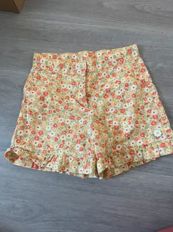 Short fleuri Sergent Major 8 ans