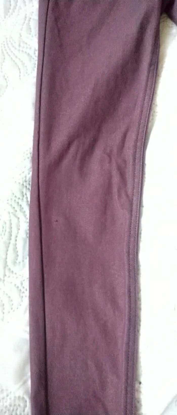 Jegging slim mauve fille 12 ans kiabi - photo numéro 15