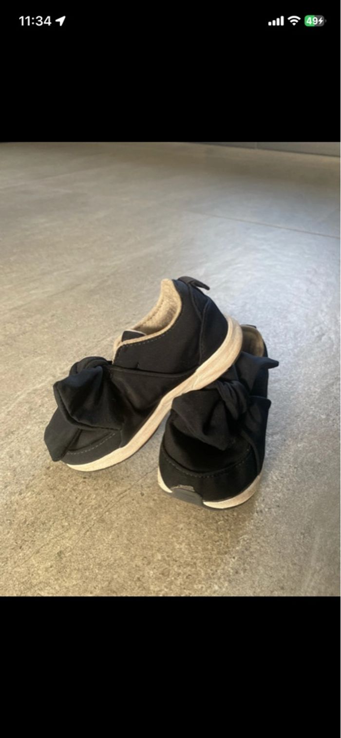 Basket Zara Baby bleue foncée Taille 23 - photo numéro 4