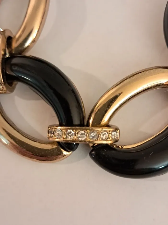 Bracelet vintage gros maillons - photo numéro 3