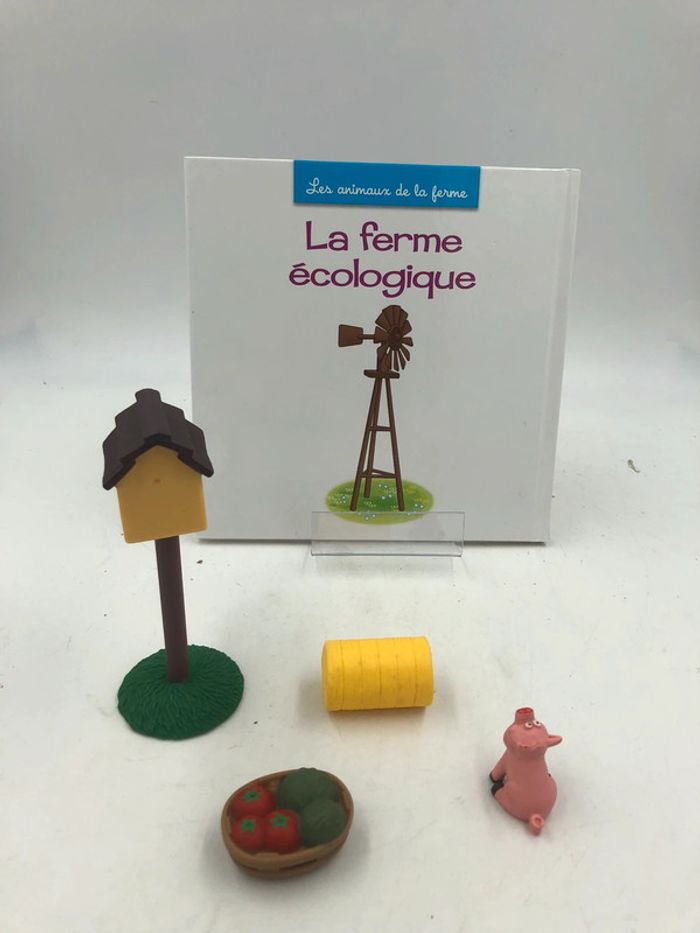 Livre + figurines Altaya les animaux de la ferme N•32 la ferme écologique - photo numéro 2