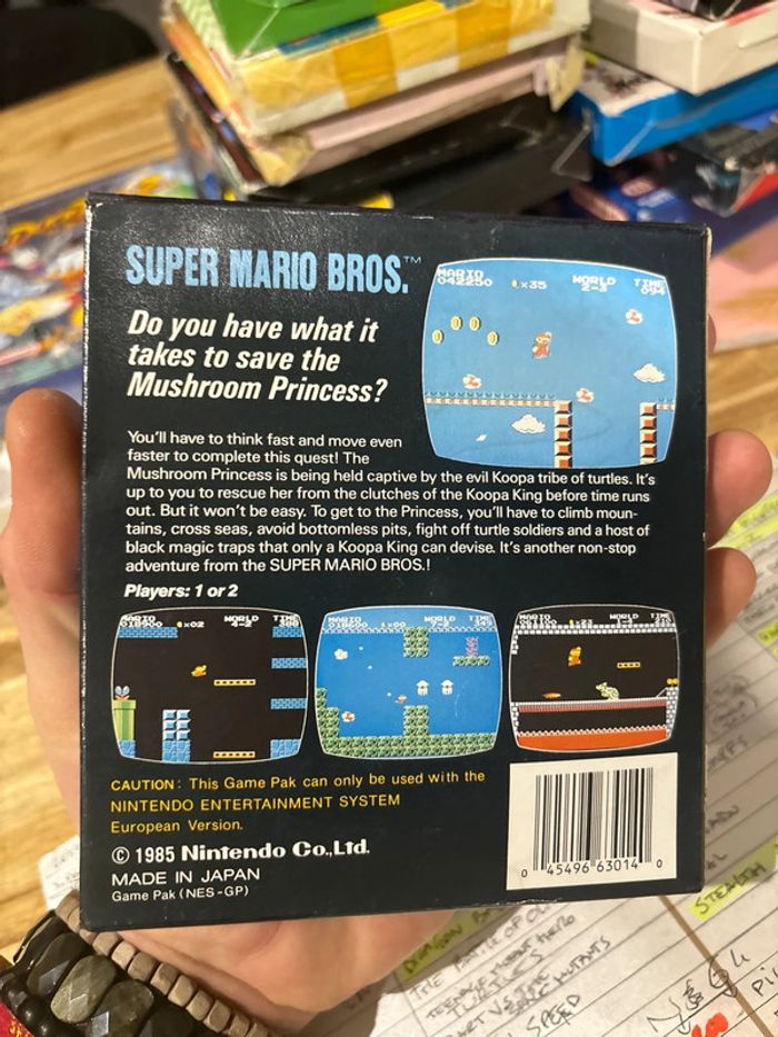 Super Mario Bros. European Version - Nintendo Nes - photo numéro 2