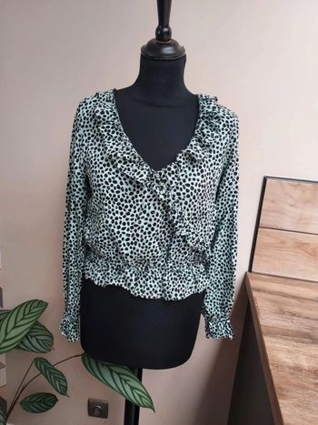Jolie blouse courte en viscose Tally Weijl