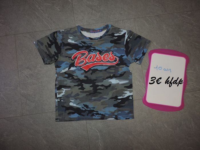 tee shirt taille 10 ans