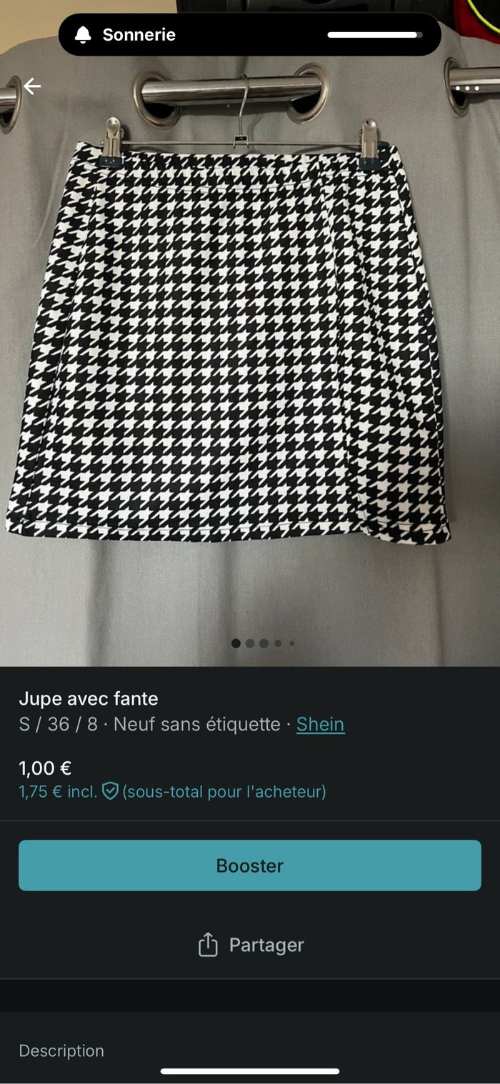 Jupe avec fente - photo numéro 6