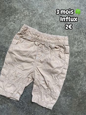 Pantalon 🍀 3 mois 🍀 Influx