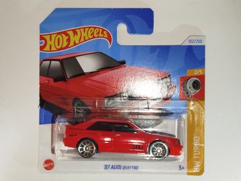 Hot Wheels '87 Audi Quattro 2024