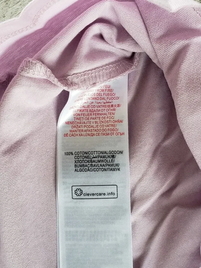 Tee-shirt Sergent Major 18 mois mauve - photo numéro 4